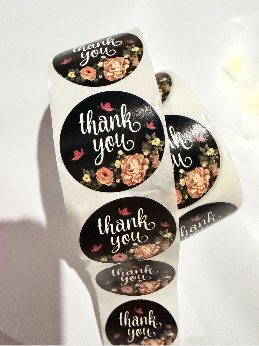 2/$13 (20)Large 20x16 White Poly Mailers Peel & Seal, Plus 250 Thank You Sticker